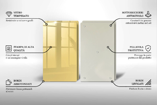 Worktop protector Yellow