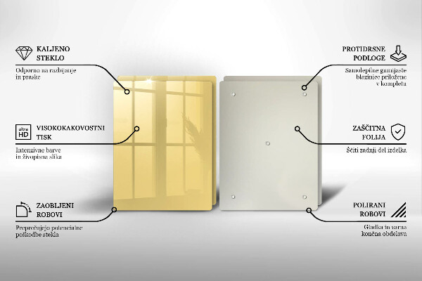 Worktop protector Yellow