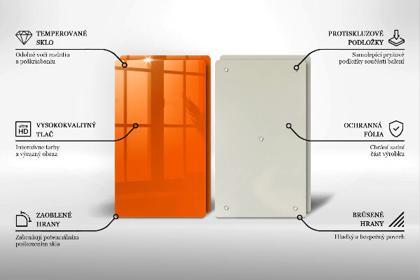 Worktop protector Orange color