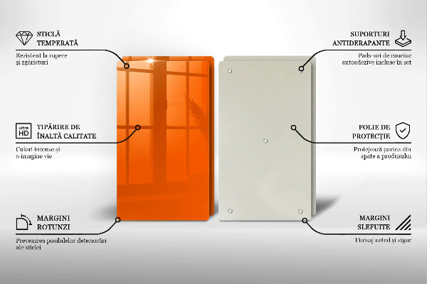 Worktop protector Orange color