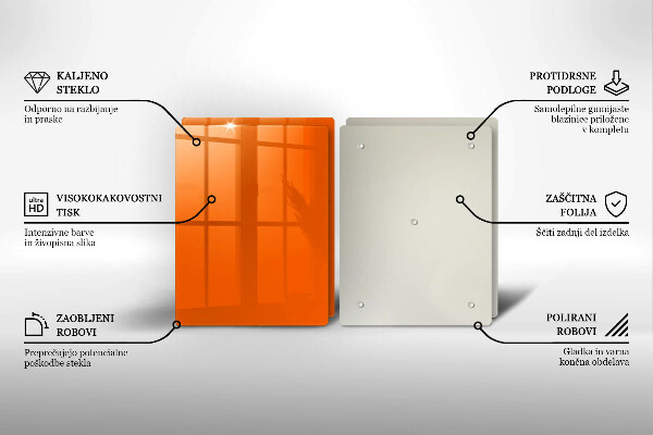 Worktop protector Orange color
