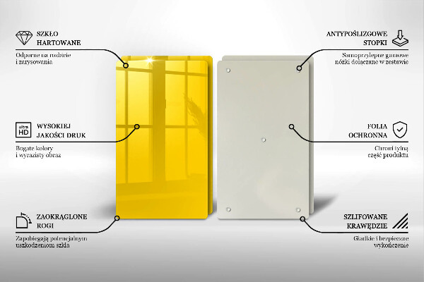Worktop protector Yellow
