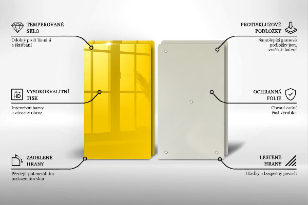 Worktop protector Yellow