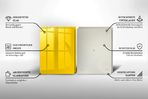 Worktop protector Yellow