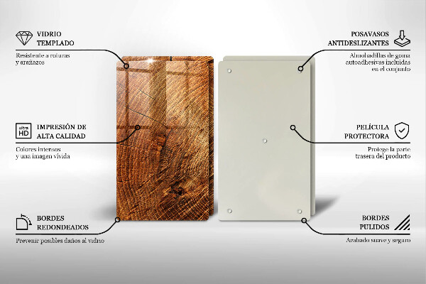 Chopping board Wood grain