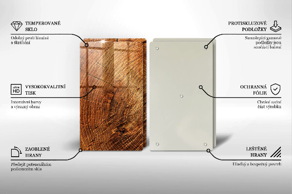 Chopping board Wood grain