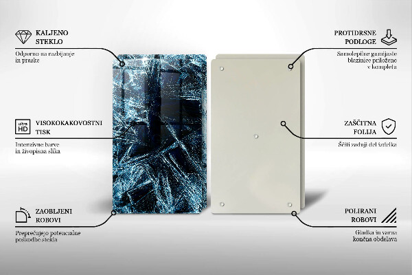 Chopping board Sharp ice structure