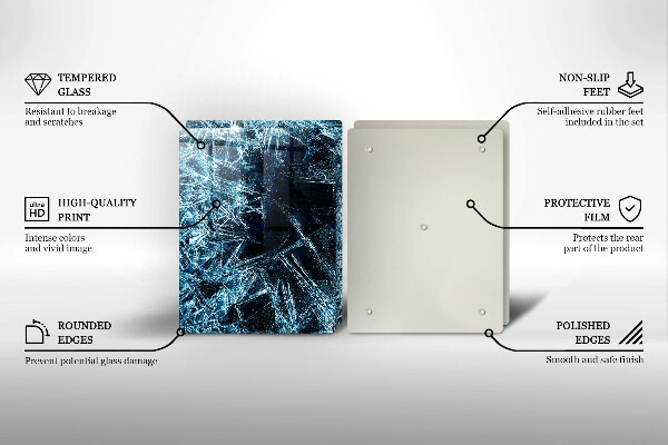 Chopping board Sharp ice structure