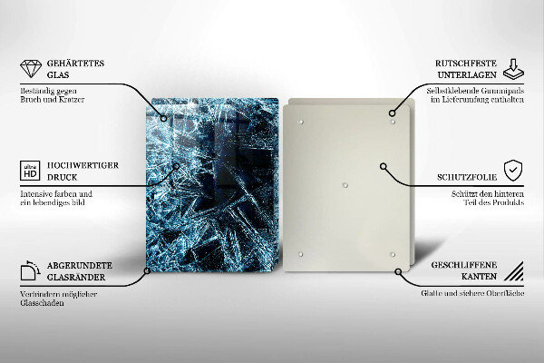 Chopping board Sharp ice structure