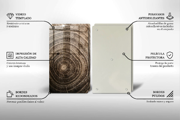 Chopping board Wood grain