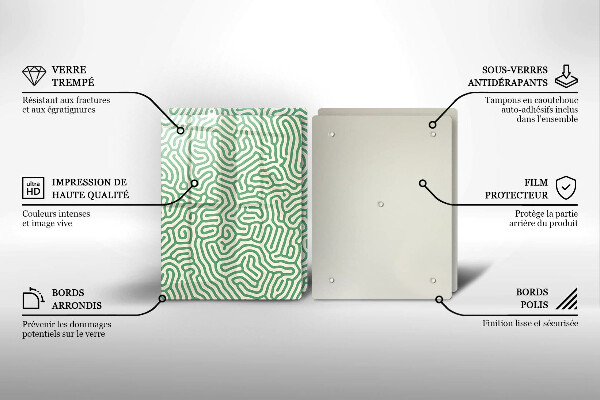 Chopping board Abstraction lines