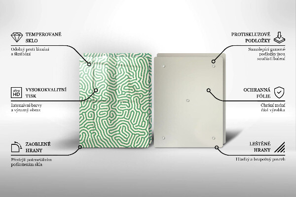 Chopping board Abstraction lines