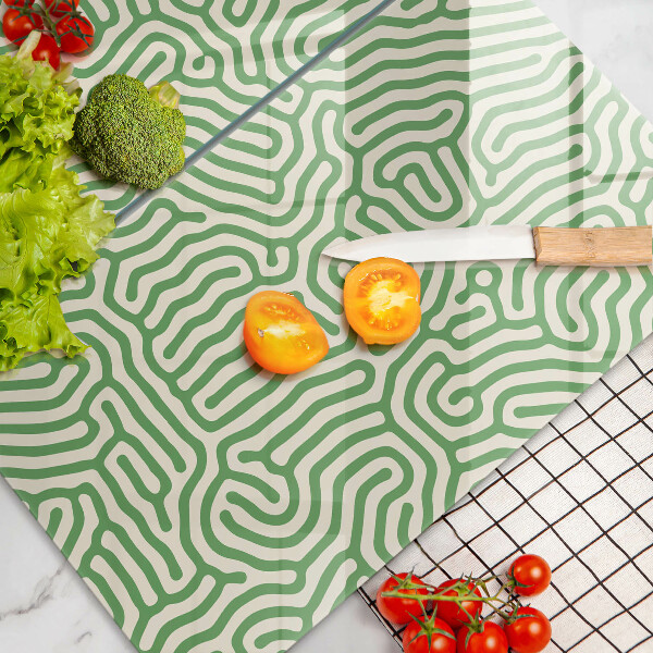 Chopping board Abstraction lines
