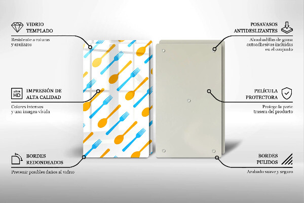 Chopping board Forks and spans