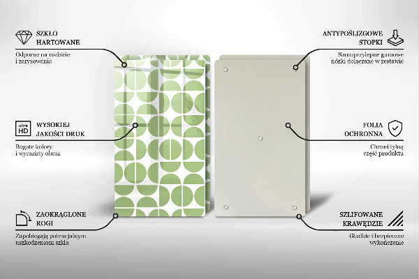 Chopping board Boho shapes