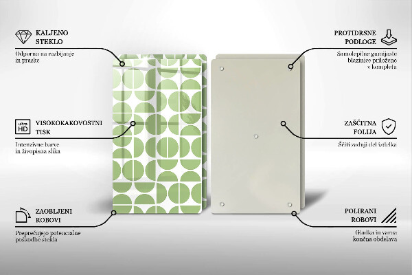 Chopping board Boho shapes