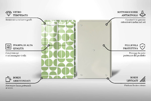 Chopping board Boho shapes