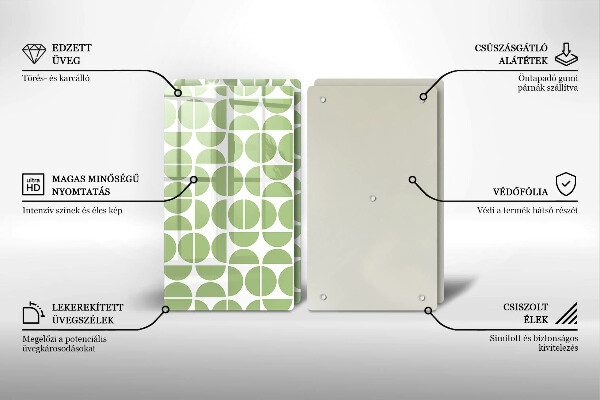 Chopping board Boho shapes