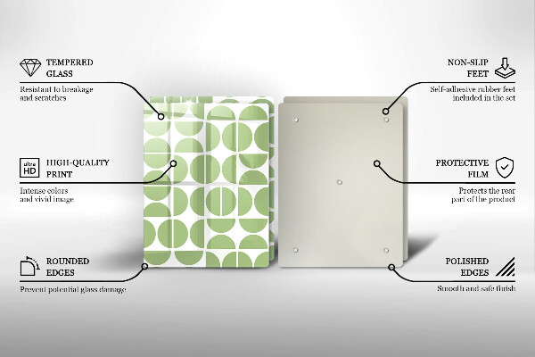 Chopping board Boho shapes