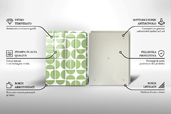 Chopping board Boho shapes