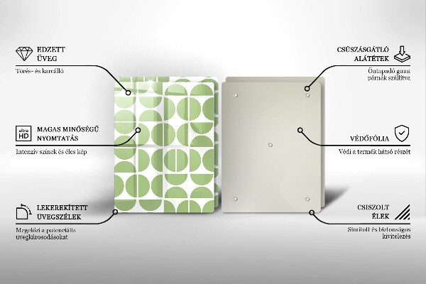 Chopping board Boho shapes