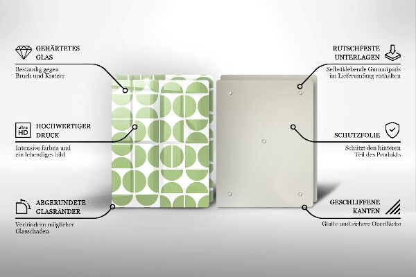 Chopping board Boho shapes