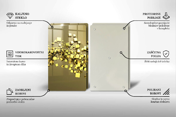 Chopping board Abstraction 3D geometry