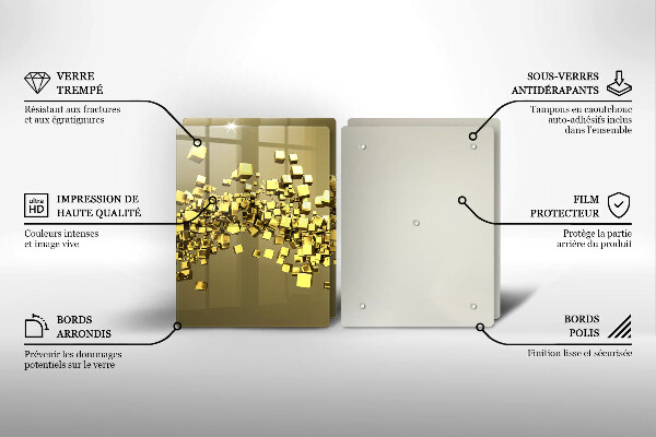 Chopping board Abstraction 3D geometry