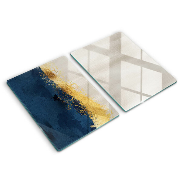 Chopping board Abstraction gold