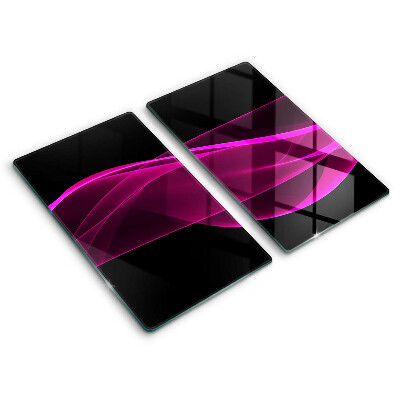 Chopping board Pink abstraction