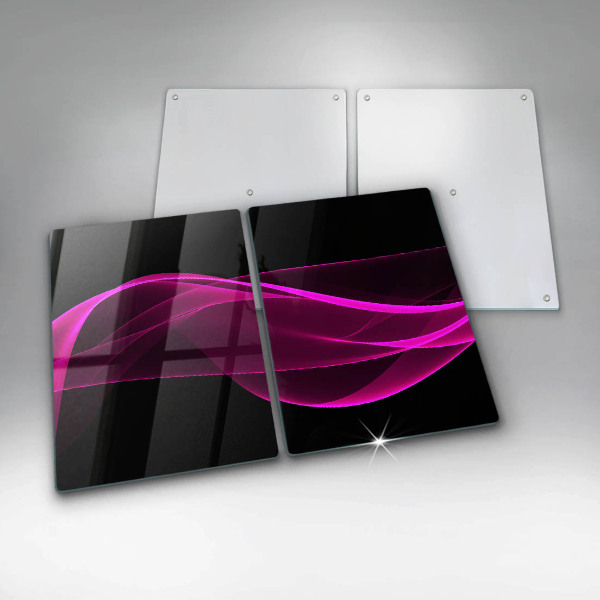 Chopping board Pink abstraction