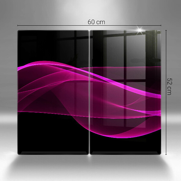 Chopping board Pink abstraction