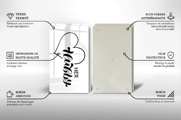 Chopping board Inscription, sentence, pattern