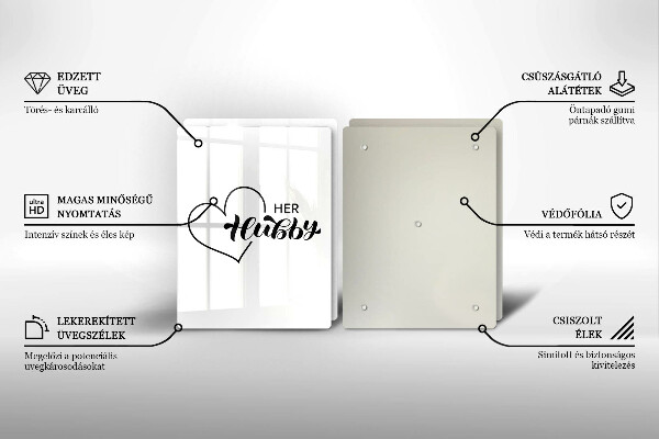 Chopping board Inscription, sentence, pattern