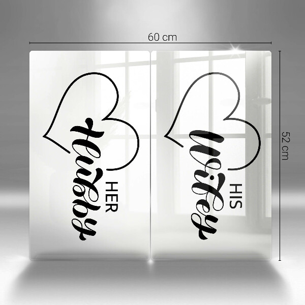 Chopping board Inscription, sentence, pattern