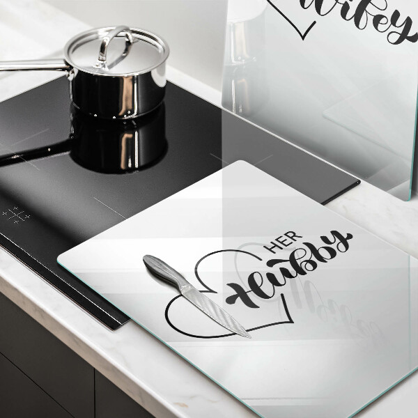 Chopping board Inscription, sentence, pattern