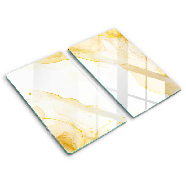 Chopping board Golden abstraction