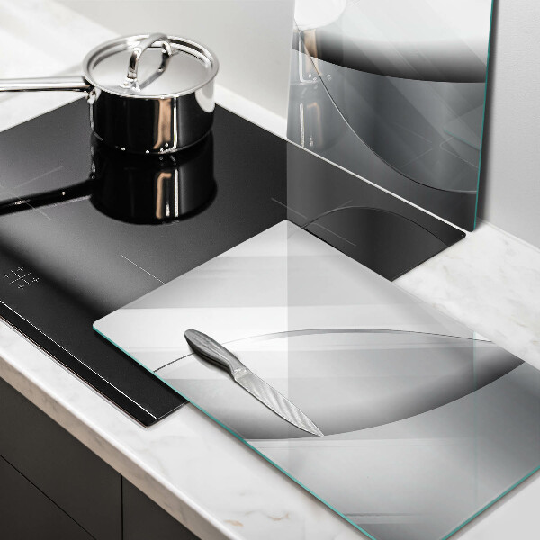 Chopping board Abstraction Design lines