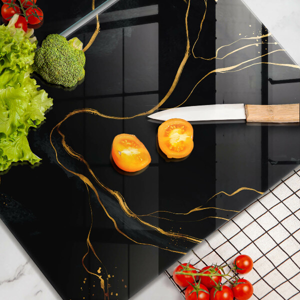Chopping board Black marble