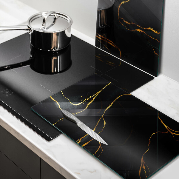 Chopping board Black marble