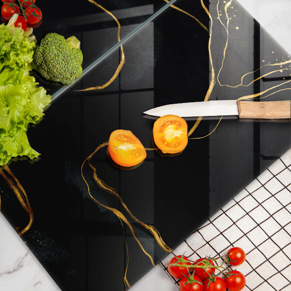Chopping board Black marble
