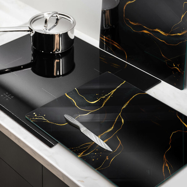 Chopping board Black marble