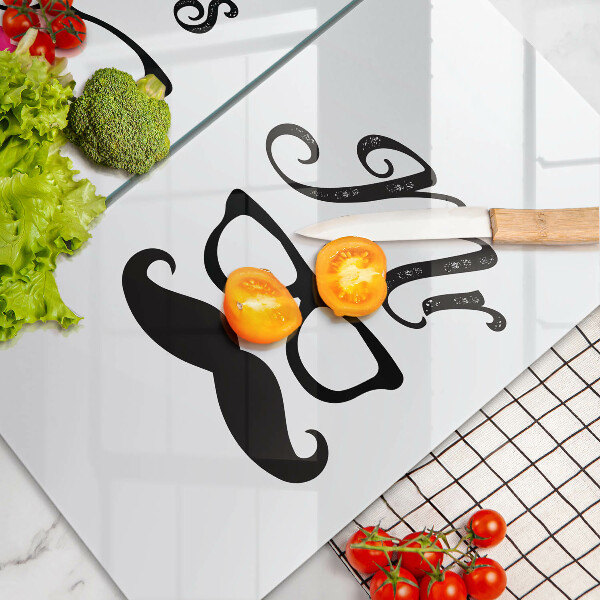 Chopping board Mrs. Mr. - inscription, sentence