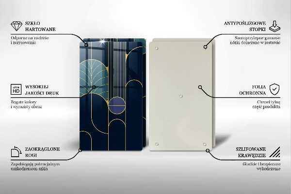 Chopping board Abstract motif