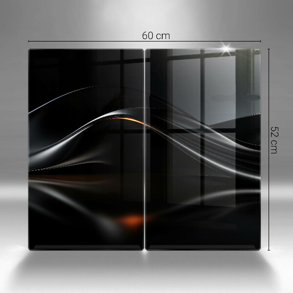 Chopping board 3D design abstraction