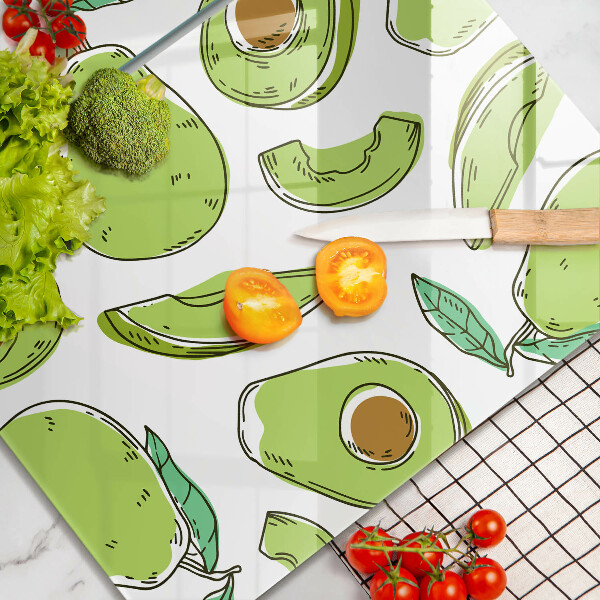 Chopping board Avocado and pear