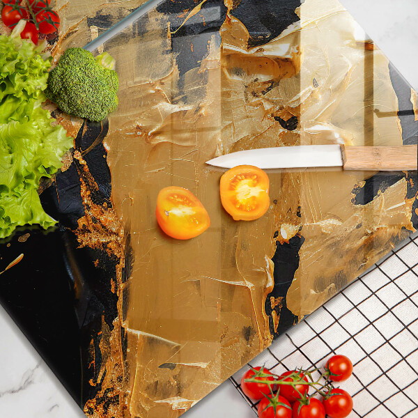 Chopping board Elegant paint texture