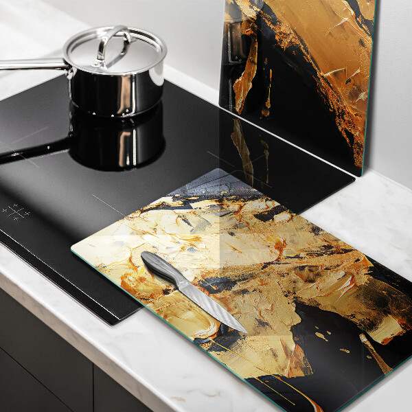 Chopping board Elegant paint texture