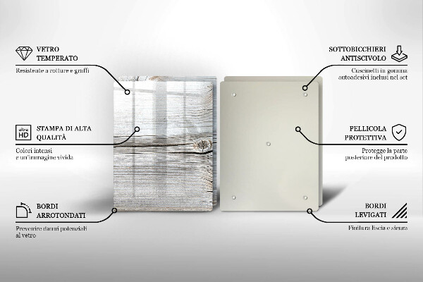 Chopping board Bright wood structure