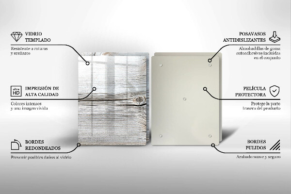 Chopping board Bright wood structure